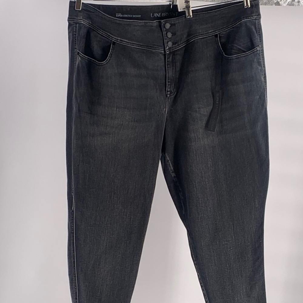 LANE BRYANT HIGH RISE SUPER STRETCH SKINNY